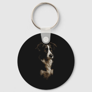 Border Collie Dog Gift For Men Women Dog Mum Dad P Key Ring