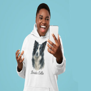 Border Collie dog Hoodie