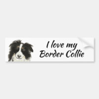 Border Collie Dog Love my Quote