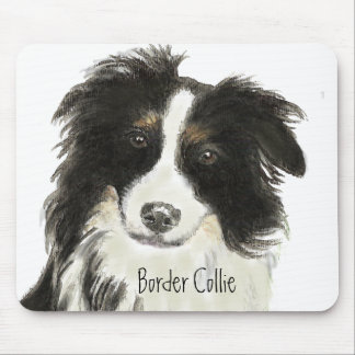 Border Collie Dog o Mouse Mat