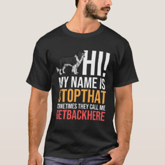 Border Collie Dog Puppies Owner   2 T-Shirt