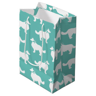 Border Collie Dog Puppy Medium Gift Bag