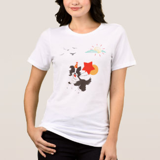 Border Collie Dog T-Shirt 🐶 Cute & Loyal Pet Love Tri-Blend Shirt