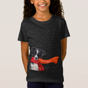 Border Collie Dog Winter Christmas Sweater Xmas Pe