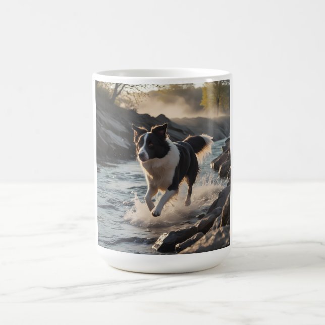 Border Collie Elegant Breed Coffee Mug (Center)