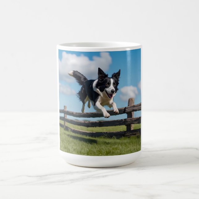 Border Collie Elegant Breed Coffee Mug (Center)