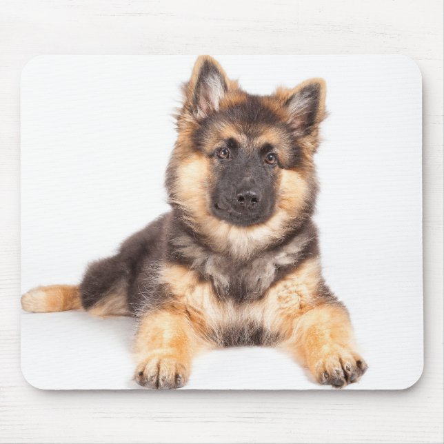 Border Collie German Shepherd Mix Mouse Mat (Front)