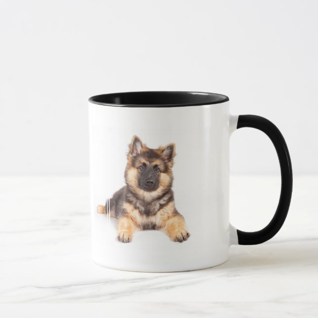 Border Collie German Shepherd Mix Mug (Right)