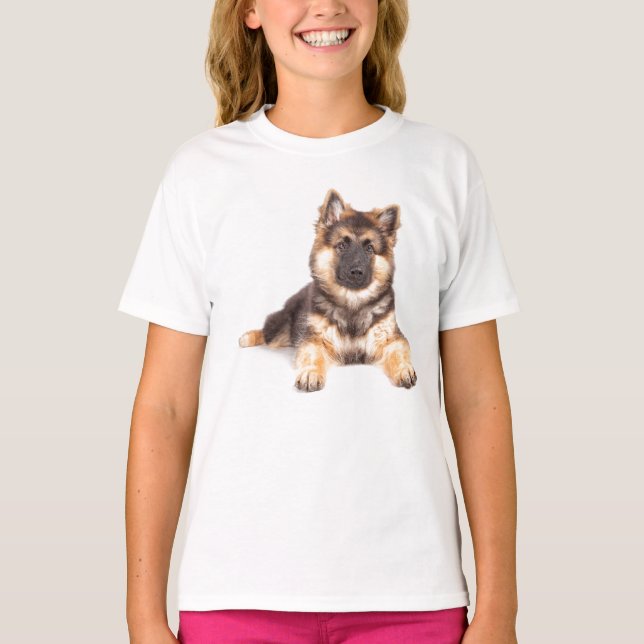 Border Collie German Shepherd Mix T-Shirt (Front)
