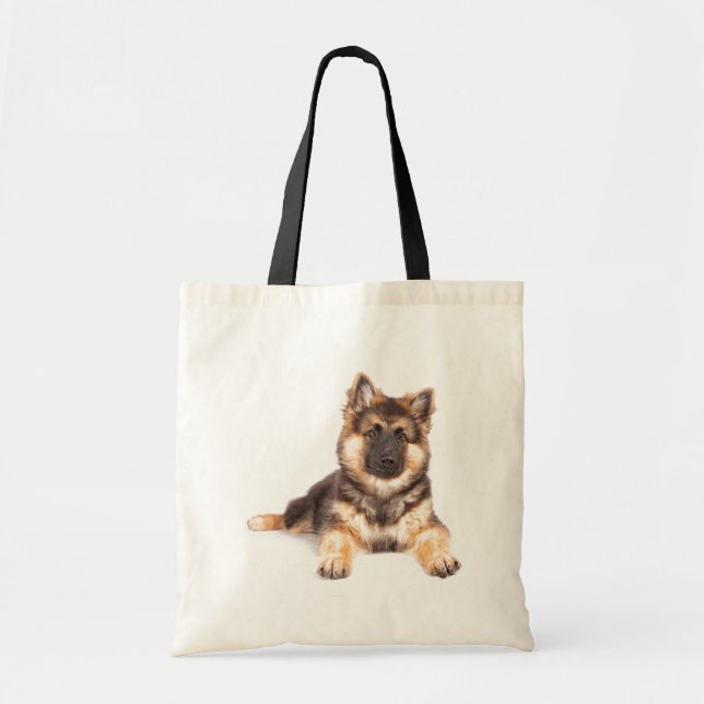 Border Collie German Shepherd Mix Tote Bag (Front)