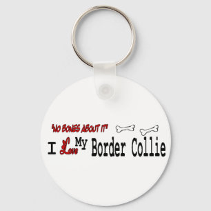 Border Collie Gifts Key Ring