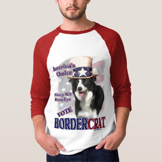 Border Collie Gifts T-Shirt (Front)