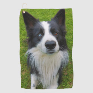Border Collie Golf Towel
