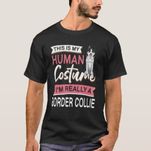 Border Collie Halloween Dog For Border Collie Owne T-Shirt