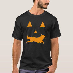 Border Collie Halloween Spooky Face  Dog Classic T-Shirt