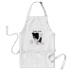 Border Collie History Design Standard Apron