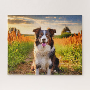 Border Collie Jigsaw Puzzle