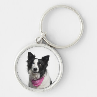 Border Collie Key ring