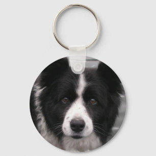 Border Collie Keychain