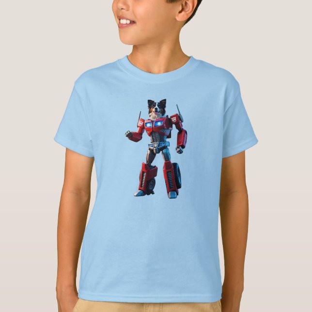 Border Collie Kid's T-Shirt (Front)