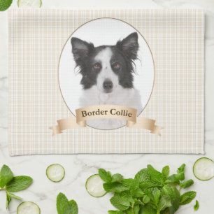 Border Collie Kitchen Towel