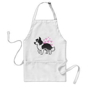 Border Collie Love Standard Apron