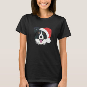 Border Collie Merry Christmas T-Shirt