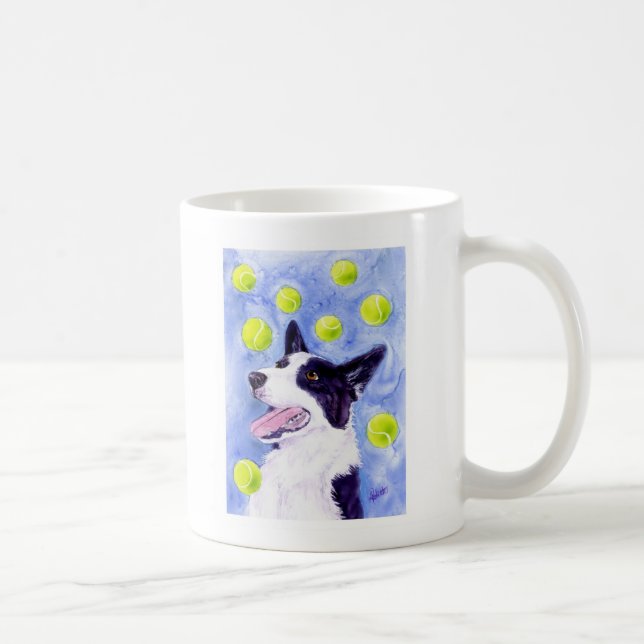 Border Collie Mug - "Magpie's Gold" (Right)