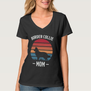 Border Collie Mum Funny Border Collie T-Shirt