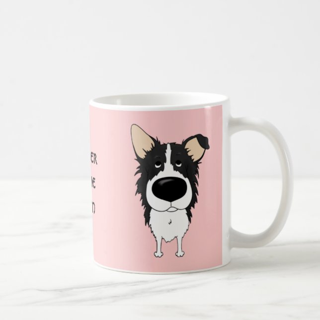 Border Collie Mum Mug (Right)