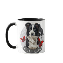 Border Collie Mum Mug – Dog Lover Coffee Gift Cup
