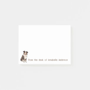 Border Collie Personalise Notes