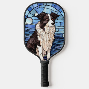 Border Collie Pickleball Paddle