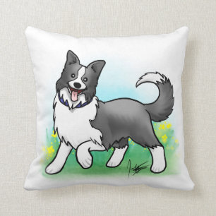 Border Collie Pillow