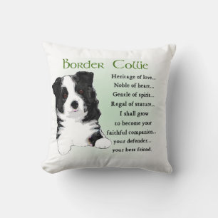 Border Collie Puppy Cushion