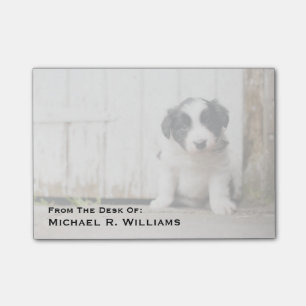 Border Collie Puppy Post-it Notes