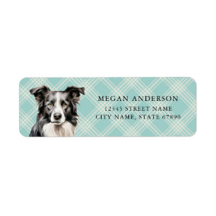 Border Collie Return Address Labels