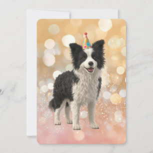 Border Collie Sheepdog Invitation