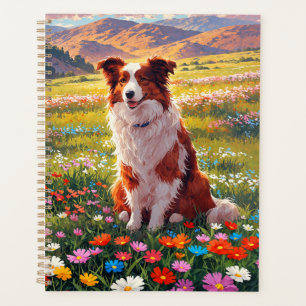 Border Collie Shepherd Dog Planner