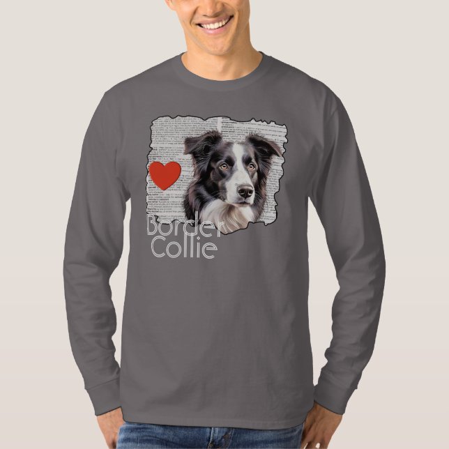 Border Collie T-Shirt (Front)