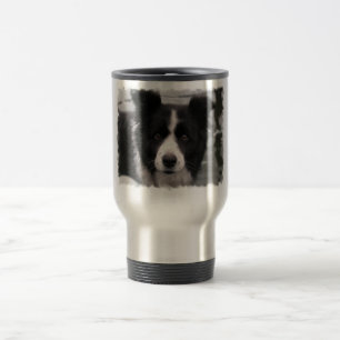 Border Collie Travel Mug
