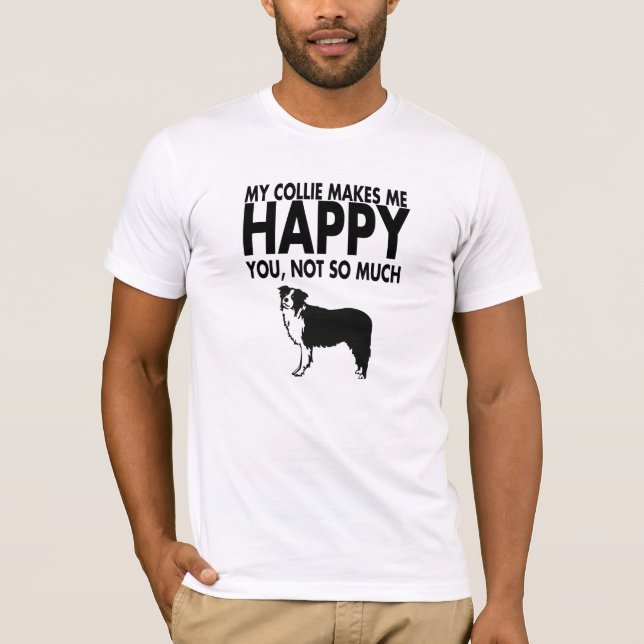 Border Collie Tshirt (Front)