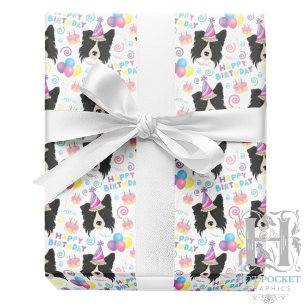 Border Collie Wrapping Paper