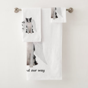 Border Collies Are Angels Towel Set