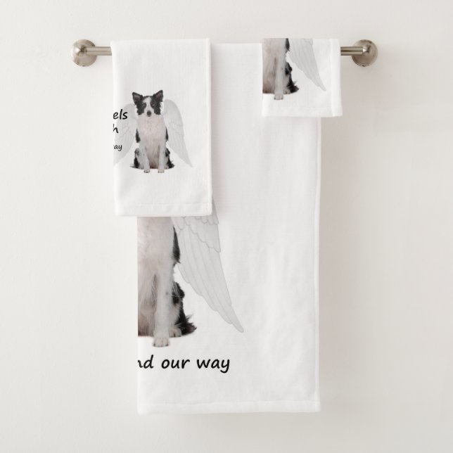 Border Collies Are Angels Towel Set (Insitu)