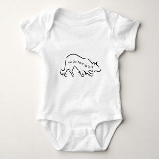 Border Collies - You Can Never Go Back Baby Bodysuit