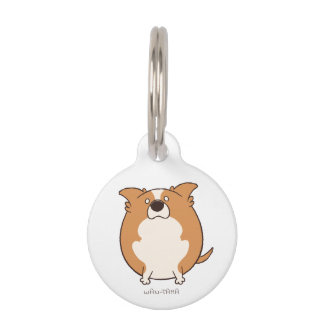 Border Corridor "Bodatama (Red)"<名前・電話番号> Pet Tag