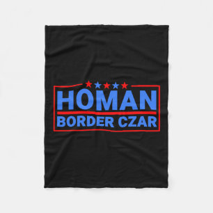 Border Czar Tom Homan Mega Support Fleece Blanket