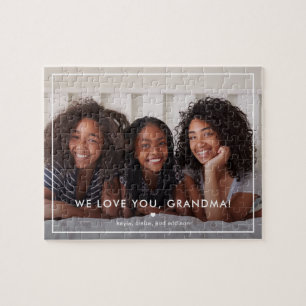Border Delight Editable Colour Custom Photo Puzzle