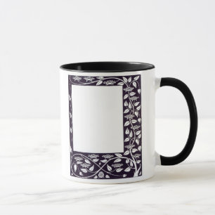 Border design, from 'Le Morte d'Arthur', c.1833-34 Mug